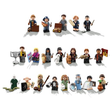 4 Pack x LEGO Harry Potter and Fantastic Beasts - Minifigures 71022